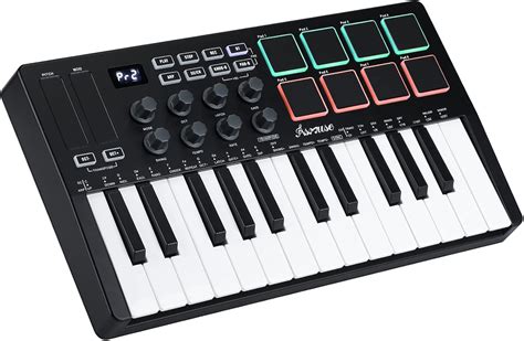 Buy Asmuse Wireless Midi Keyboard Keys Usb Midi Controller Keyboard