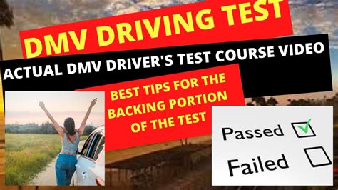 Backing Up Tutorial Dmv Driving Test Tips Reversing In A Straight Line Along A Curb Training