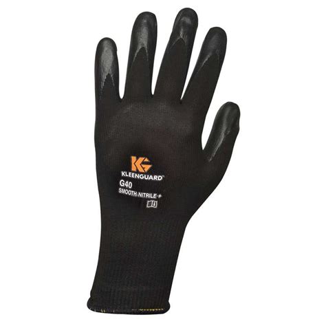 Jackson Safety 38428 G40 Smooth Nitrile Coated Gloves Small