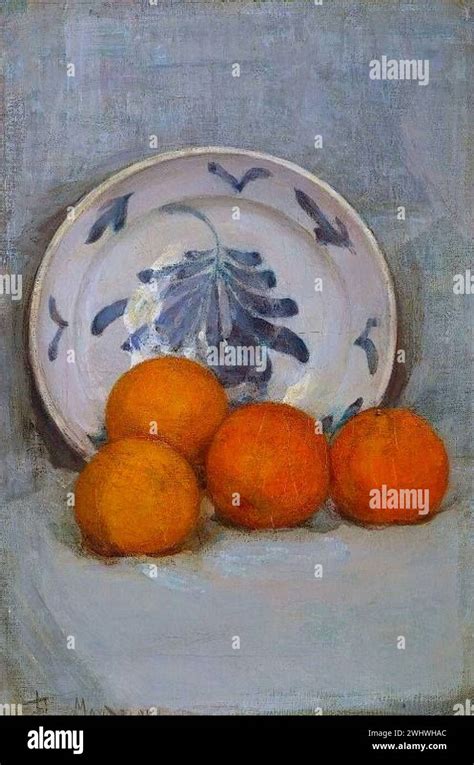 Piet Mondrian Nature Morte Aux Oranges Stock Photo Alamy