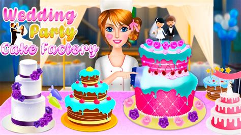 Wed Party Cake Factory Game Android Gameplay Youtube