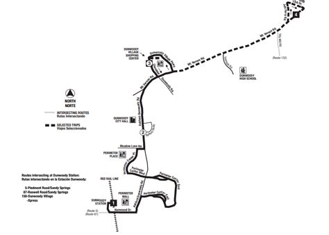 Marta Bus Route No 150 Dunwoody Village Vice Versa In Atlanta