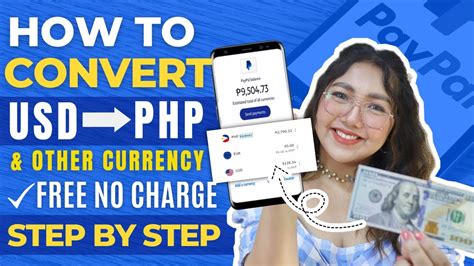 HOW TO CONVERT CURRENCY IN PAYPAL USD TO PHP FULL STEP BY STEP