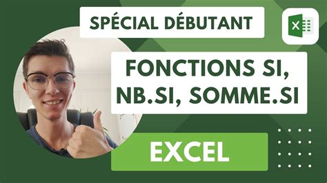 Excel D Butant Analysez Vos Donn Es Avec Les Fonctions Si Nb Si Et