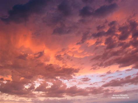 Fond D Cran Coucher De Soleil Gratuit Fonds Cran Ciel Nuages Coucher