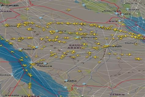 سماء السعودية ملاذ آمن لطائرات العالم الوئام