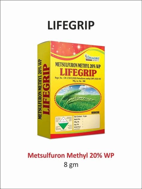 Metsulfuron Methyl 20 Wp Herbicide At Best Price In Gondal