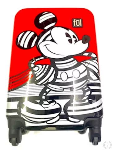 Maleta Disney Mickey Mouse Plata 28 Pulgadas 20kg Envío gratis