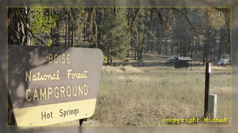 Hot Springs Campground Garden Valley Idaho Womo Abenteuer