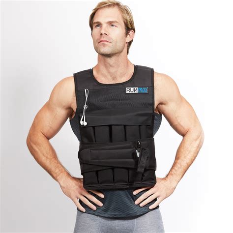 Runmax Runfast Lbs Lbs Weighted Vest With Shoulder Pads Lb