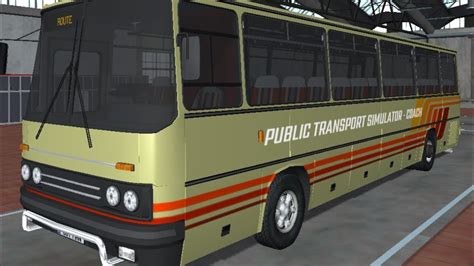 Public Transport Simulator Coach Manual Ikarus Coach Bus Line Red