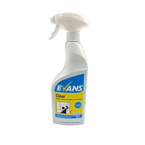 Evans Glass And Stainless Steel Cleaner 750ml Tex Automotive