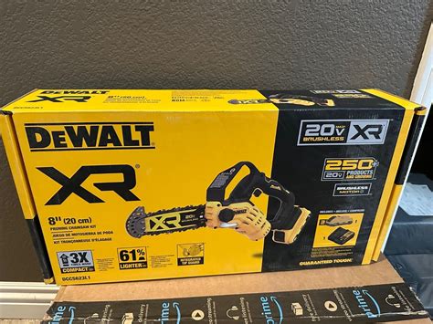 Dewalt Dccs L V Max Brushless Li Ion Pruning Chainsaw Kit Ah