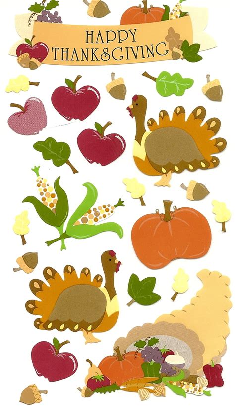 Thanksgiving Stickers by Silvermoonlight217 on DeviantArt