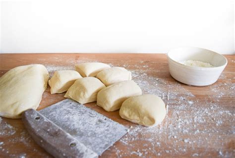 Homemade Pretzel Buns A Bag Of Flour