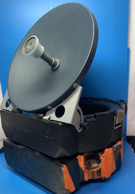 Winegard Carryout Gm Mp1 Portable Satellite Tv Dish Directv Antenna In Case Ebay