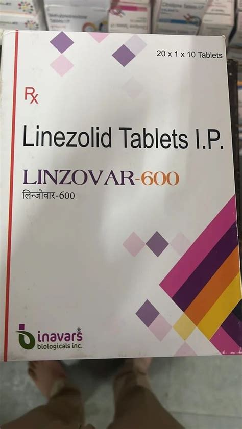 Linezolid Tablet Ip Mg At Rs Box Linezolid Tablets In Nagpur