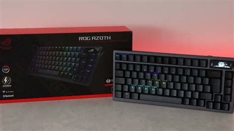 Asus Rog Azoth Review En Espa Ol Del Teclado Custom De Asus Rog Youtube