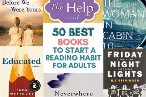 50 Best Books For Adults To Start A Reading Habit Again