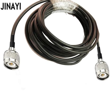 TNC male to TNC Male Connector RF Coaxial Extension Jumper Cable LMR195 50ohm 1m 3m 5m 10m 15m ...