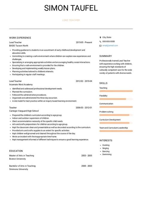 Uk Style Resume Template Cv Sample Careerprofessor Works En 2024