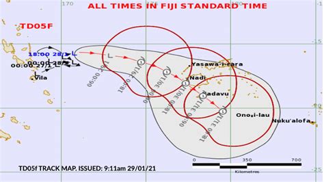 Tropical Cyclone Warning In Force For Us