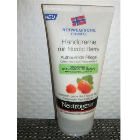 Test Handpflege Neutrogena Norwegische Formel Handcreme Mit Nordic