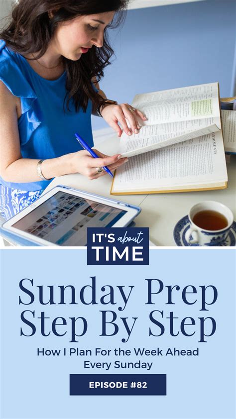 Sunday Prep Step By Step How I Plan For The Week Ahead Every Sunday Anna Dearmon Kornick