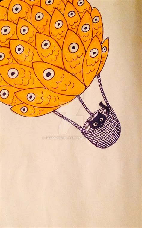 Hot fish balloon by seemsfishy on DeviantArt