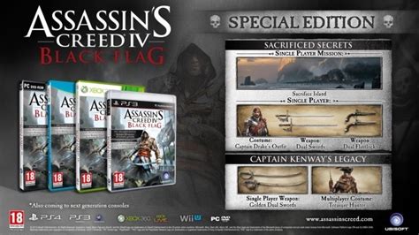 ‘assassins Creed Iv Black Flag Y Sus Ediciones Especiales