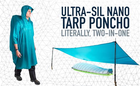 Amazon Sea To Summit Ultra Sil Nano Tarp Poncho In Raincoat