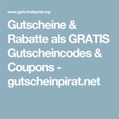 Gutschein Suchmaschine Rabatte Als Gutscheincode Geld Sparen