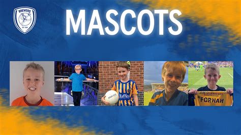 Mascots Burton Albion News Shrewsbury Town