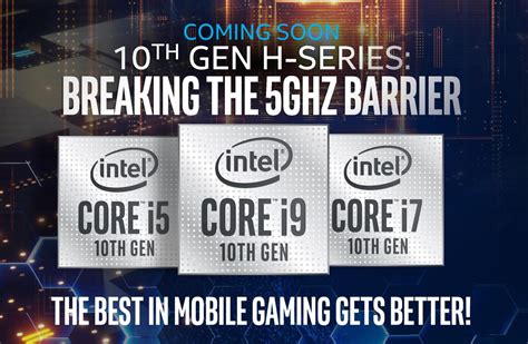 Th Gen Intel Core I H Series Mobile Processor Able To Deliver Ghz