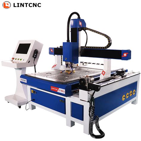 Ce Wood Cnc Router Axis Side Rotary Engraving Cutting