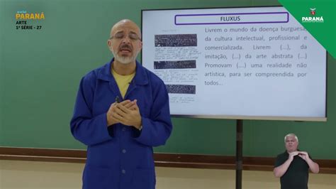 2022 Resumo da Aula 1ª Série Arte Aula 27 Fluxus YouTube