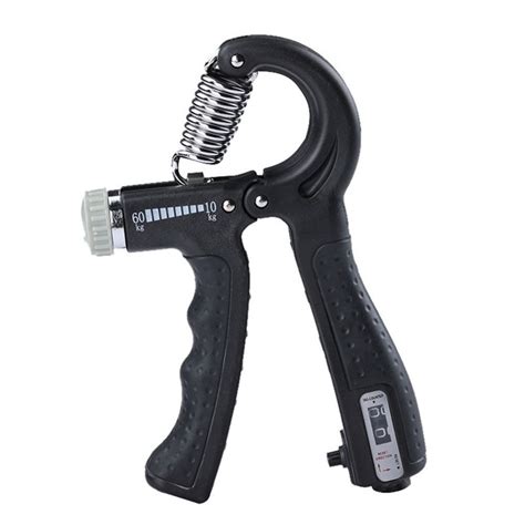 Pcs R Shape Adjustable Hand Grip Sports Strength Countable Exercise