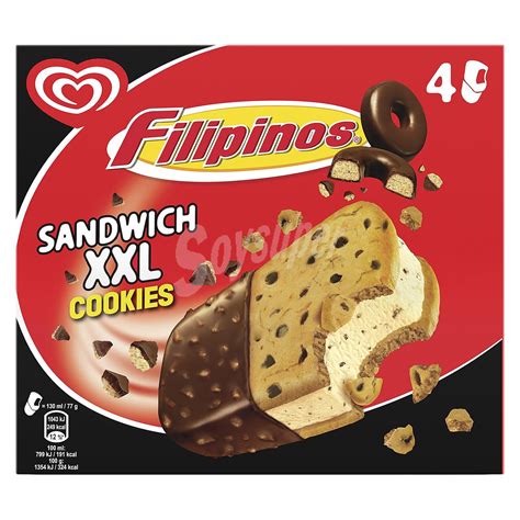 Filipinos Artiach Helado Sandwich Xxl Filipinos Unidades