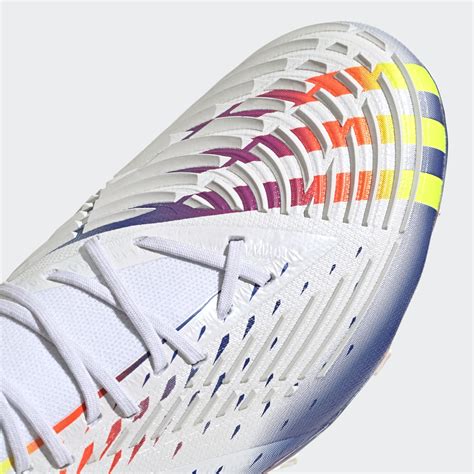 Adidas Predator Edge 1 Low FG Al Rihla Cloud White Solar Yellow