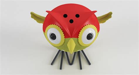 Owl Toy 3d Model