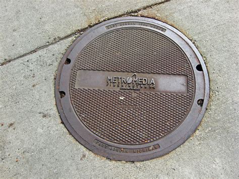 Detroit Manhole Cover Lawrence G Miller Flickr