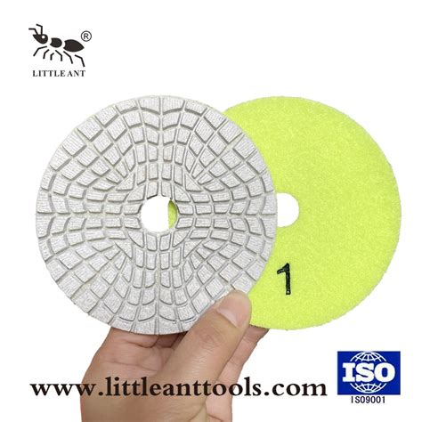 Step Hybrid Polishing Pad Step Wet And Dry Pad For Stone Polishing