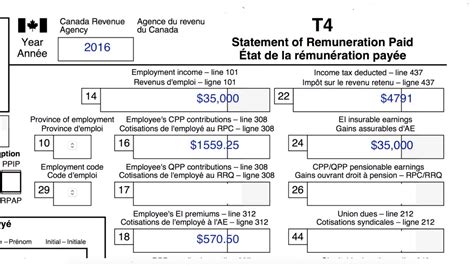 Cra T4 Summary Fillable Form Printable Forms Free Online