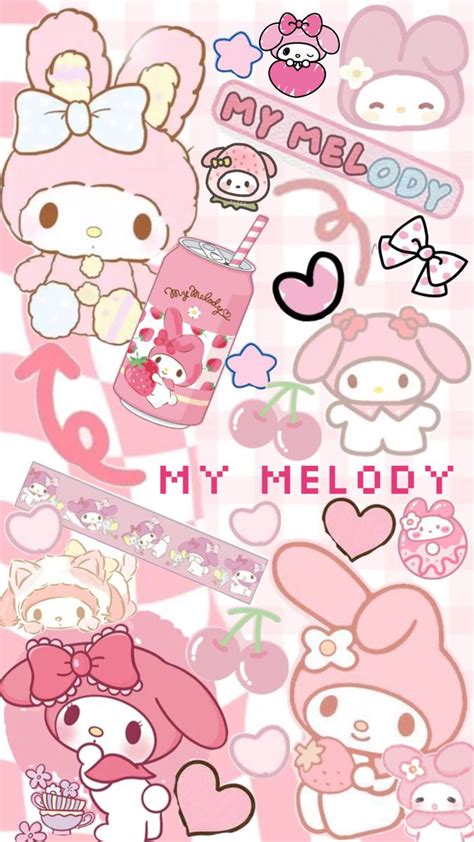 Sanrio My Melody Wallpaper 💕💗💖 | Pegatinas bonitas, Garabatos lindos, Fondo de pantalla de anime ...