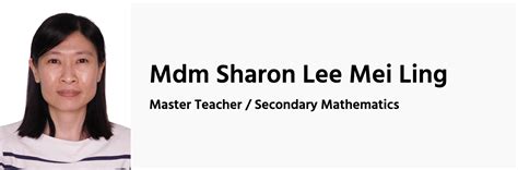 Mdm Sharon Lee Mei Ling