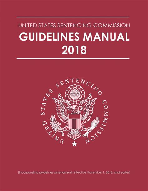 2018 Guidelines Manual Annotated United States Sentencing Commission