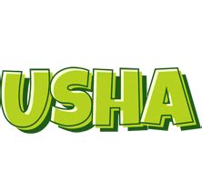 Usha Logo | Name Logo Generator - Smoothie, Summer, Birthday, Kiddo, Colors Style