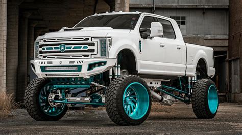 A Ford Super Duty F Platinum From Sema Is Up For Auction