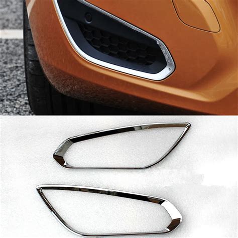 Abs Front Fog Lamp Frame Decorative Cover Trim Pcs For Volvo S V