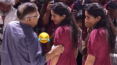 Allu Aravind Funny Moments With Sai Pallavi At Thandel Release Date